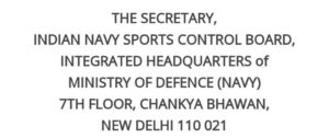 Indian Navy Sports Quota Recruitment 2022